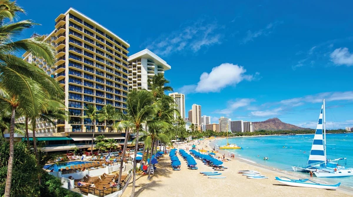 Outrigger Waikiki Beach Resort: destination wedding venue in HI 96815, USA