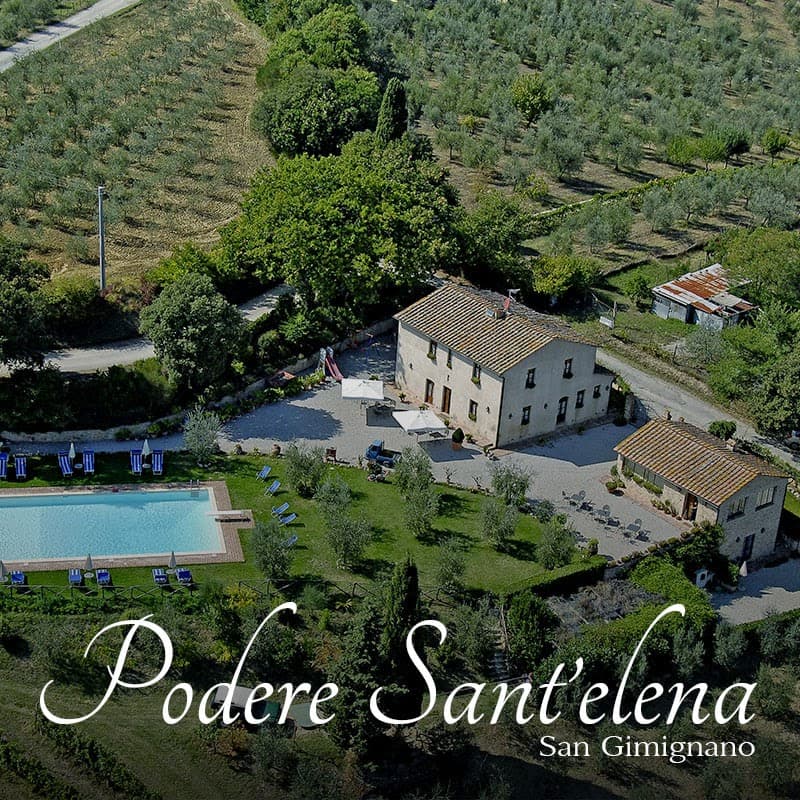 Podere Sant'Elena Bed Breakfast San Gimignano: destination wedding venue in 53037 San Gimignano SI, Italy