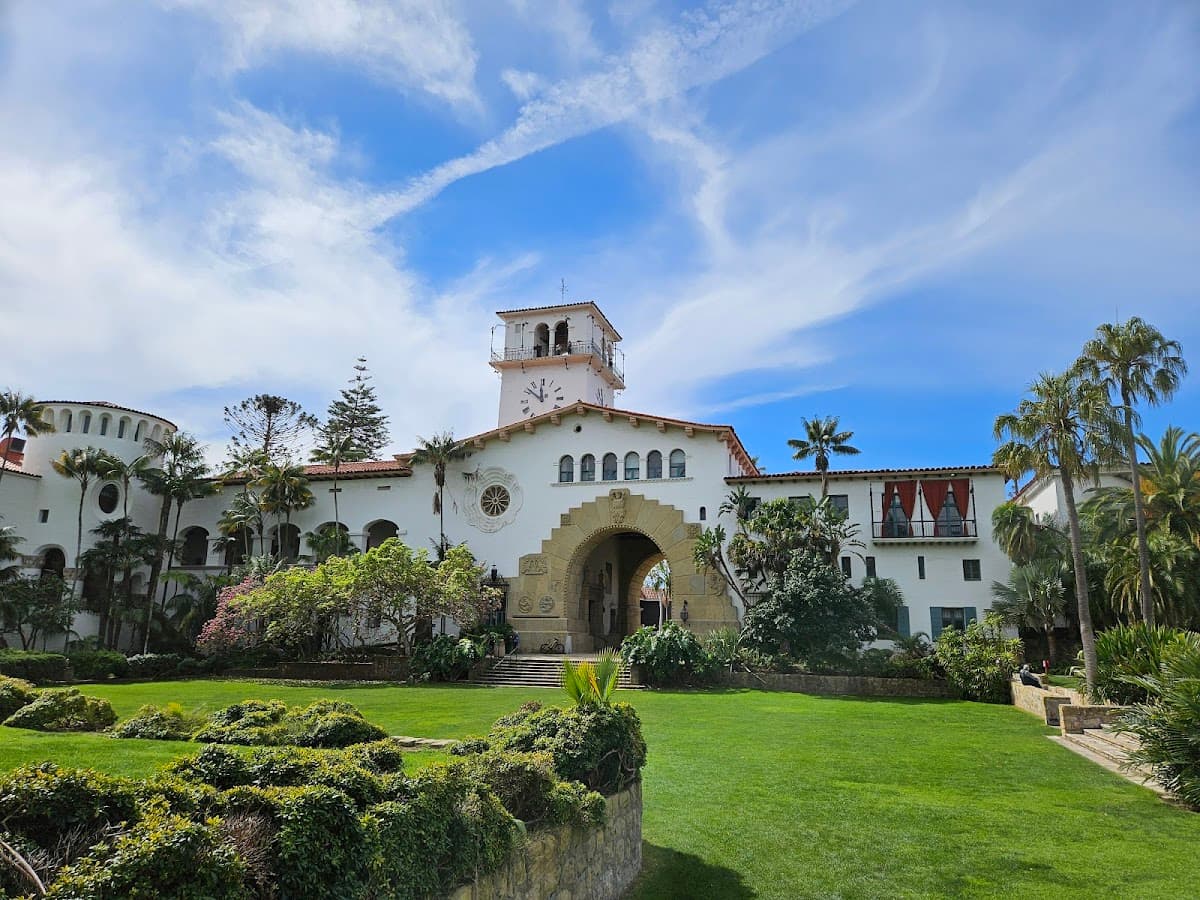 Santa Barbara County Courthouse Gardens: destination wedding venue in CA 93101, USA