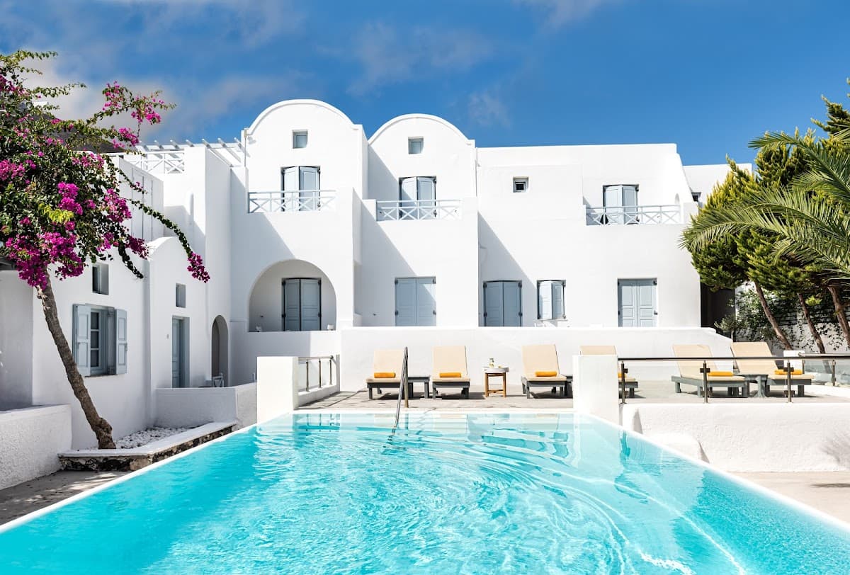 Santorini Kastelli Resort: destination wedding venue in Kamari 847 00, Greece