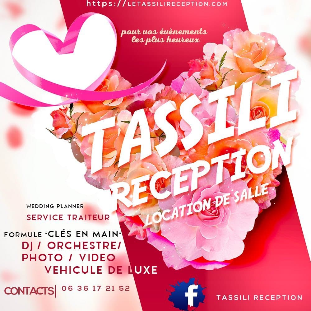 TASSILI RECEPTION: destination wedding venue in 78260 Achères, France