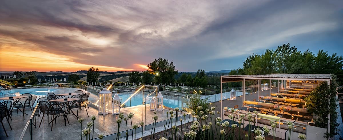 Terme San Giovanni: destination wedding venue in 53040 Rapolano Terme SI, Italy