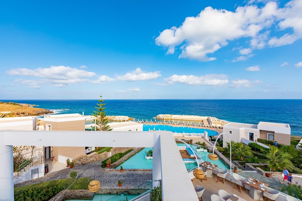 The Royal Blue Resort: destination wedding venue in Geropotamos 740 57, Greece