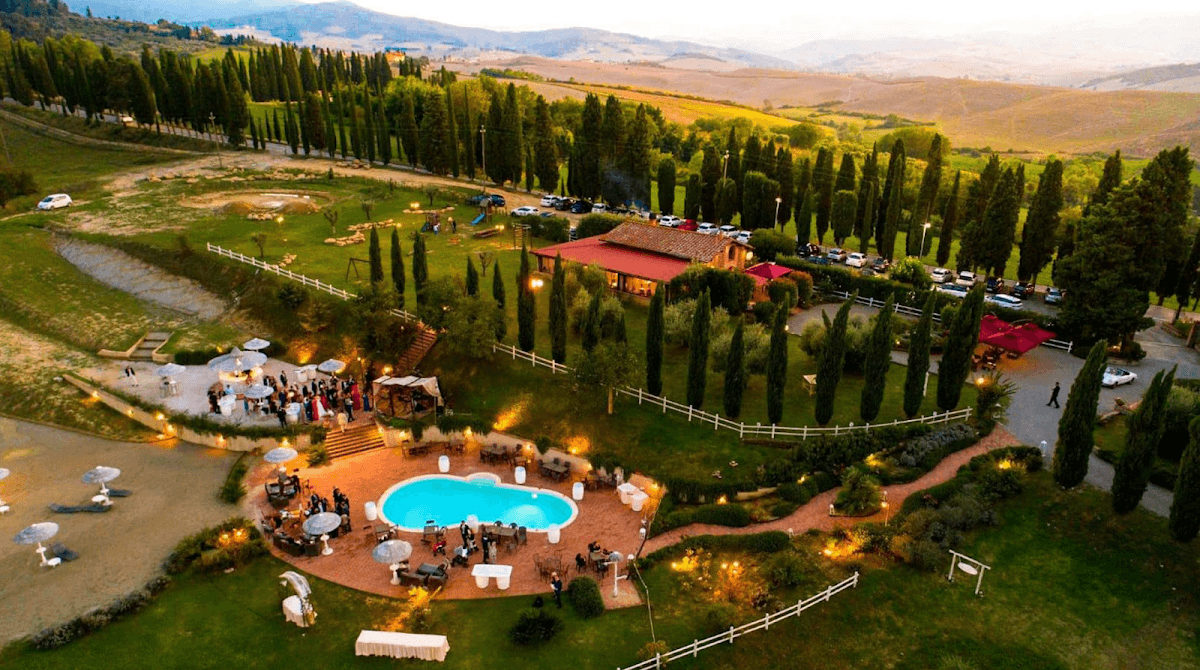 The Valley Farm - Az. Naturalistica Lajatico: destination wedding venue in 56030 Lajatico PI, Italy