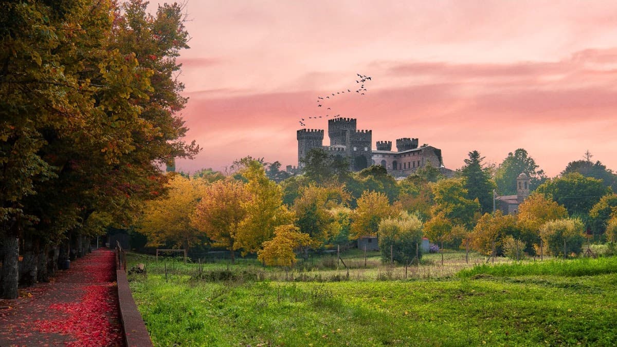 Torre Alfina Castle: destination wedding venue in 01021 Torre Alfina VT, Italy