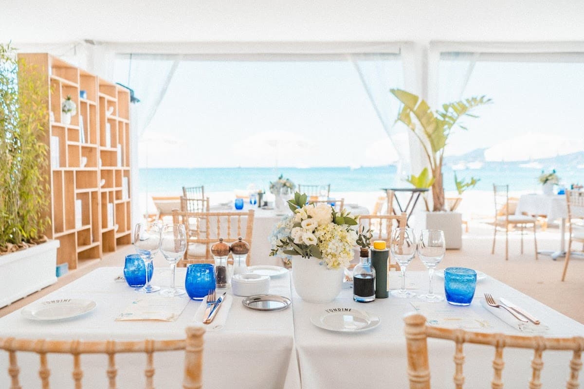 Vilebrequin La Plage Cannes: destination wedding venue in 06400 Cannes, France