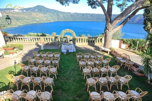 Villa Elvira Vaselli: destination wedding venue in 00073 Castel Gandolfo RM, Italy