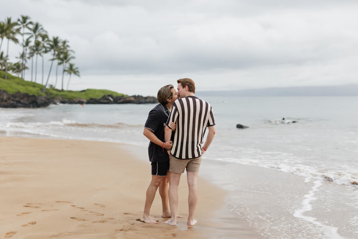 The cover photograph from Danny & John's wedding site